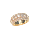 AM10440GY - 14K Yellow Gold Gents Ring