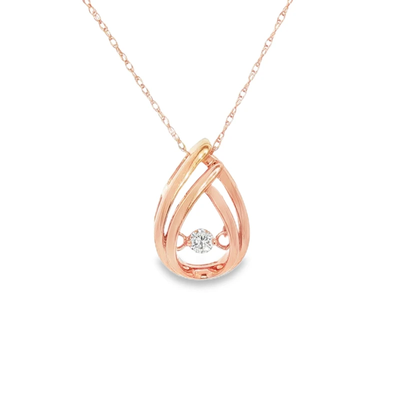 4634PA00P - 14K Rose Gold Pendant