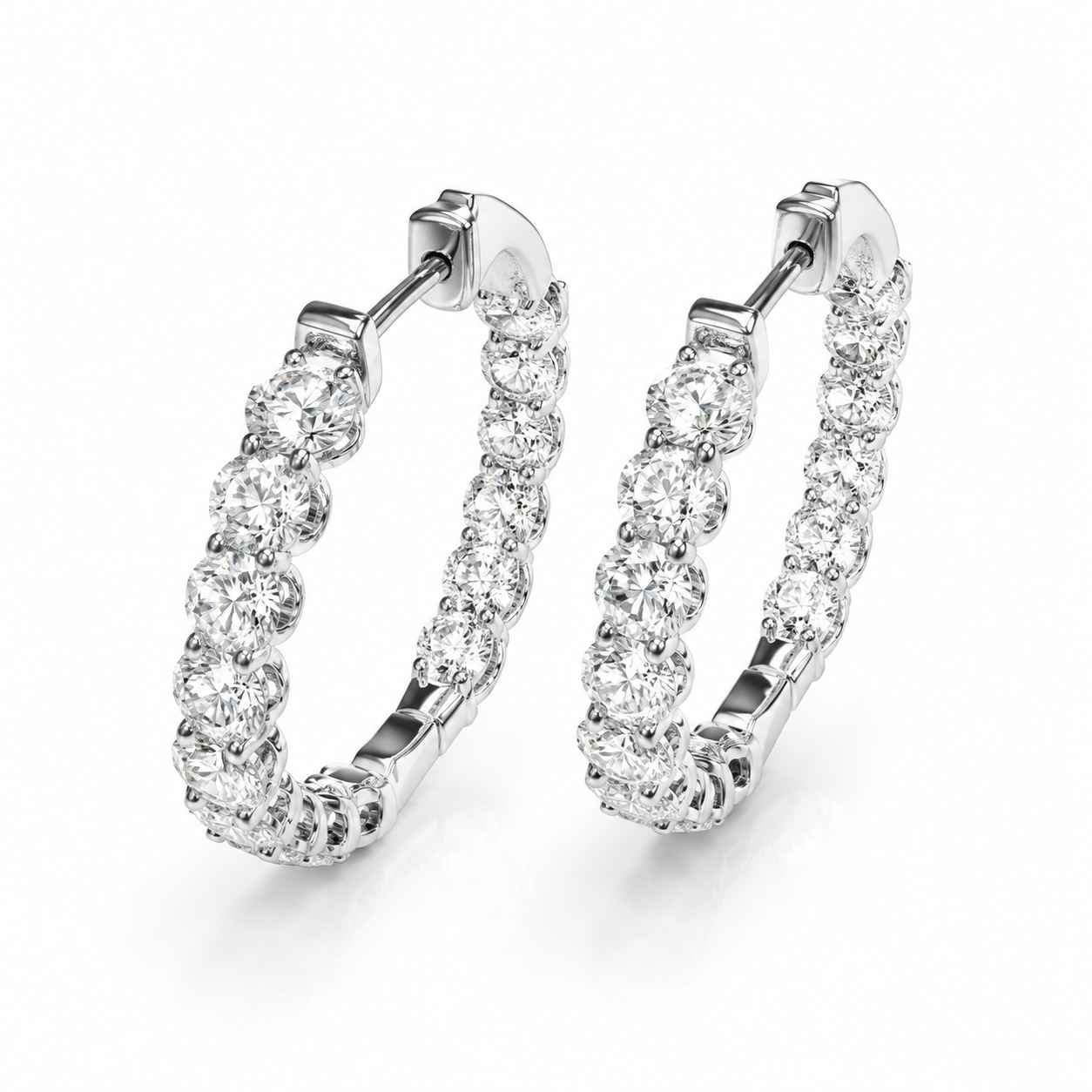 AE11569W1 -  Hoop Earrings