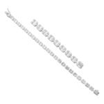 AJB01534W - 14K White Gold Bracelet