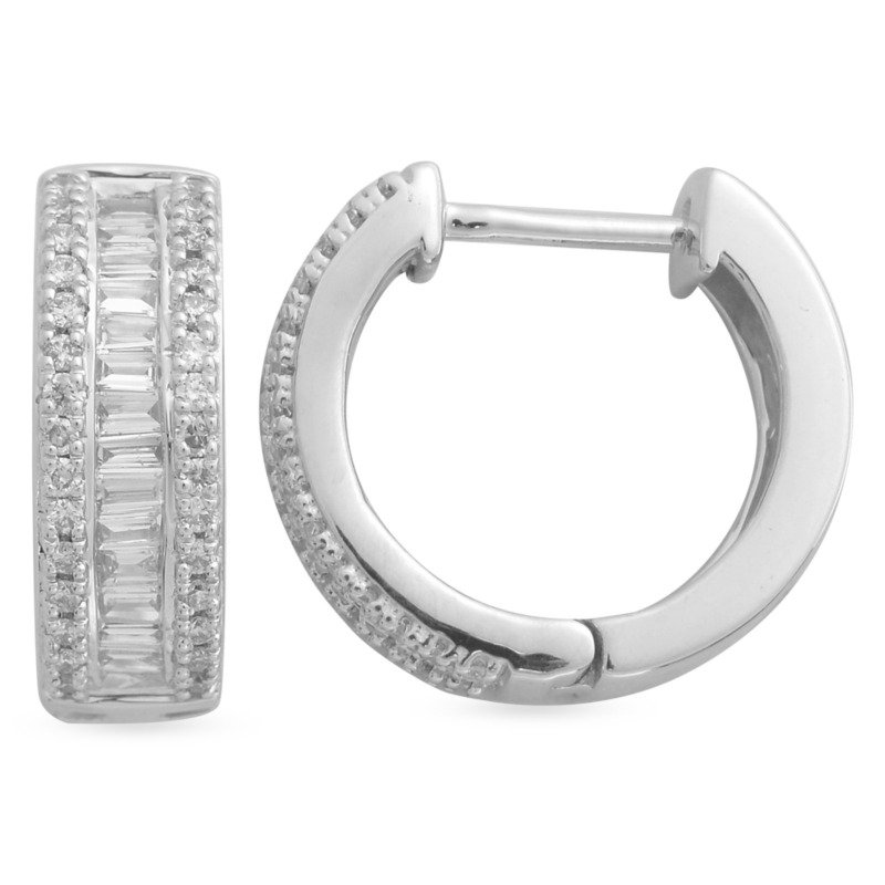 AJE08469W - Hoop Earrings