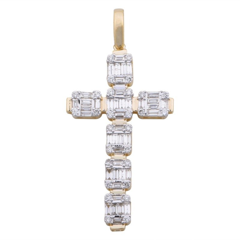AJP09936Y - Cross Pendant