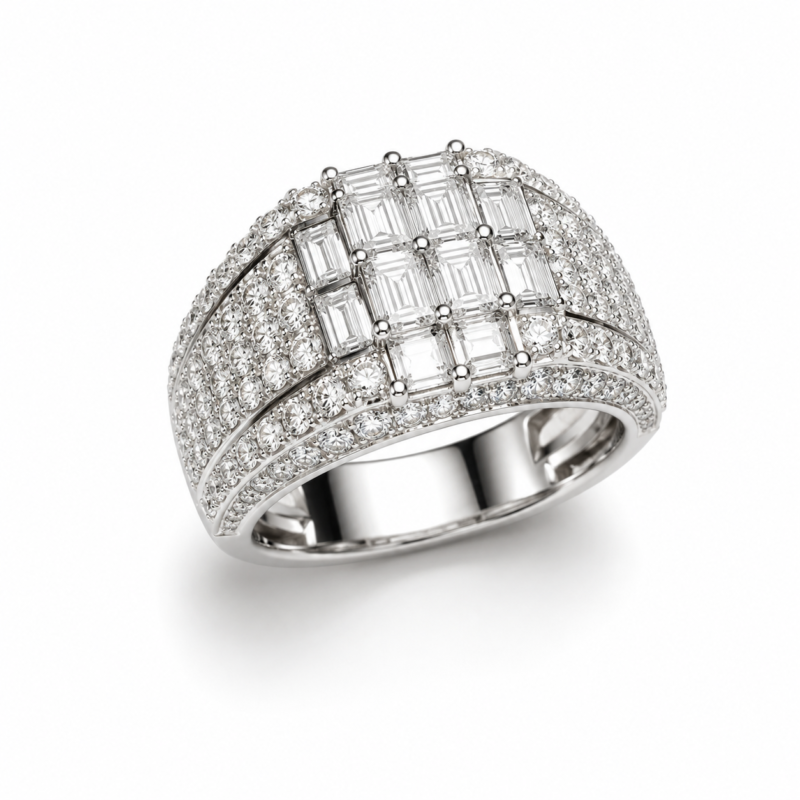 AM10499GW1 -  Gents Ring