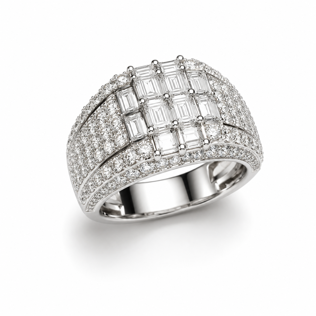 AM10499GW1 -  Gents Ring