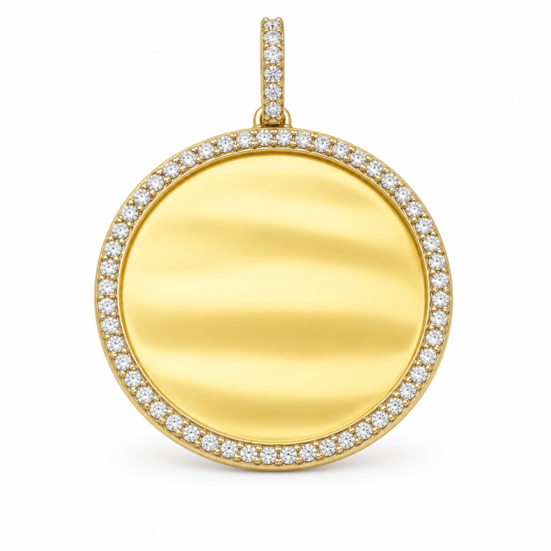AMP00281P10Y -Gold Pendant
