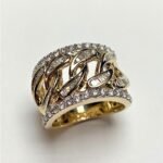 AMR02157GY1 - 14K Yellow Gold Gents Ring