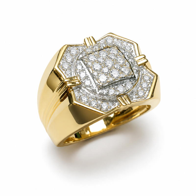 AMR02190Y - Gents Ring