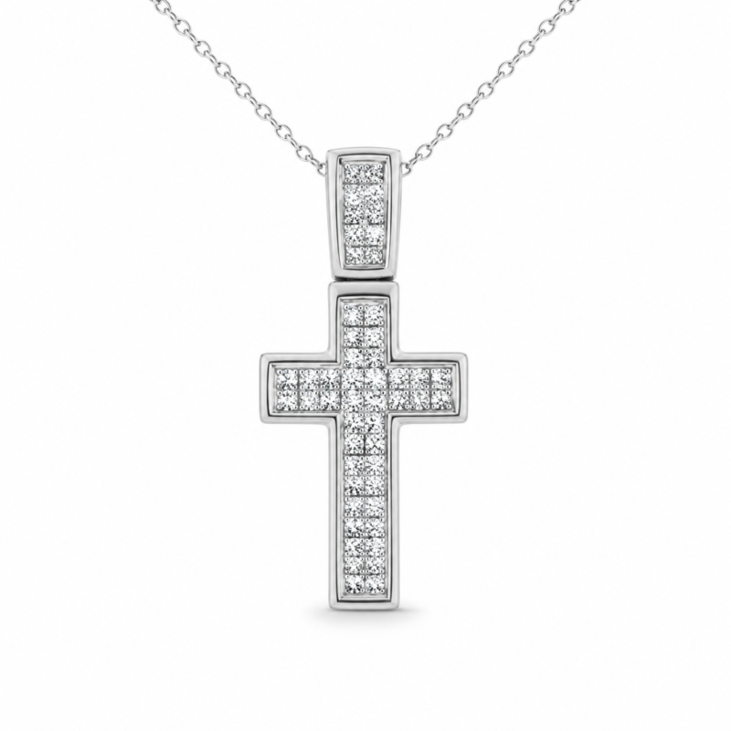 AP10653W - Cross Pendant