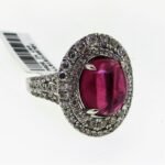 AR12124WPTO - 14K White Gold Fashion Ring