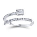 AR17252W - 14K White Gold Ring