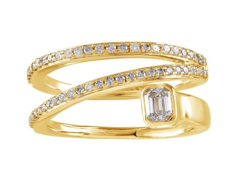 AR17975Y - 14K Yellow Gold Fashion Ring