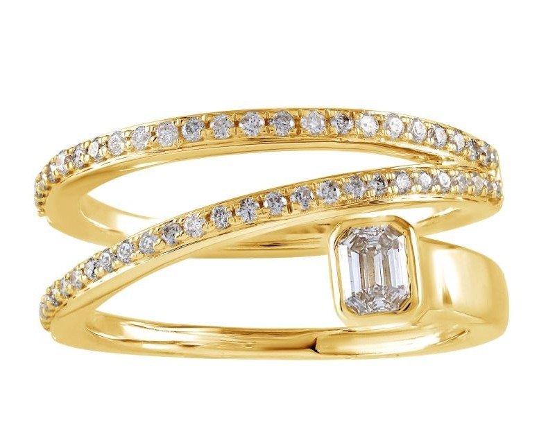 AR17975Y - 14K Yellow Gold Fashion Ring