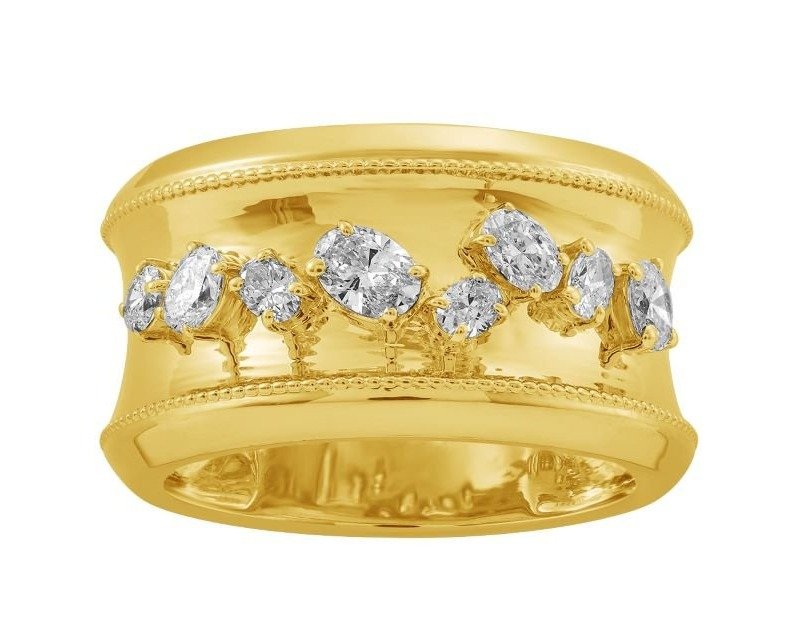 AR18161Y - 14K Yellow Gold Fashion Ring