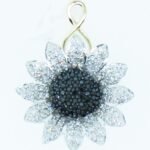 ASP10107WY - 14K Two Tones Gold Pendant