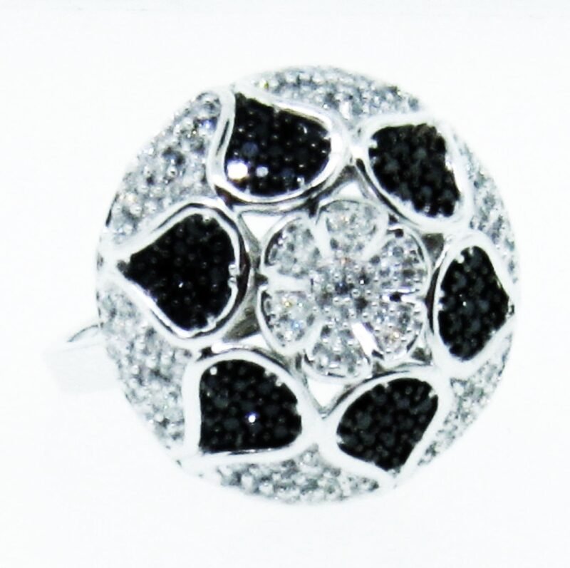 ASR10108W - 14K White Gold Fashion Ring