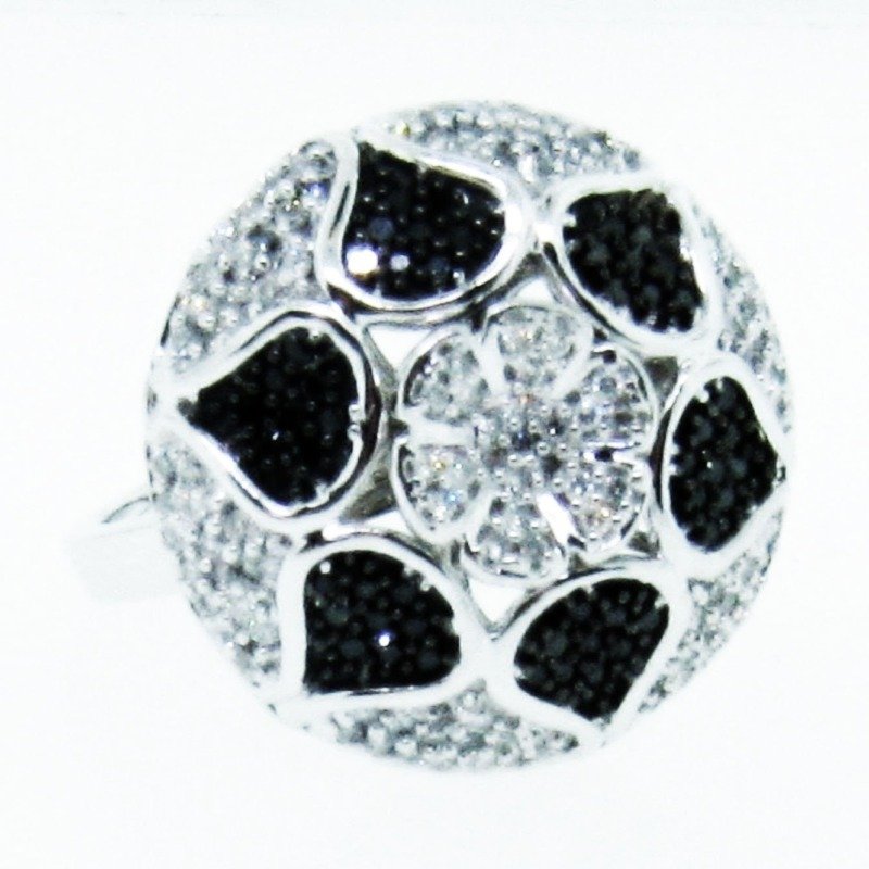 ASR10108W - 14K White Gold Fashion Ring
