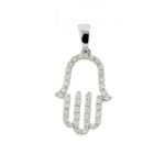 UB10290PW - 14K White Gold Pendant