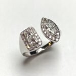 C257FW - 14K White Gold Fashion Ring