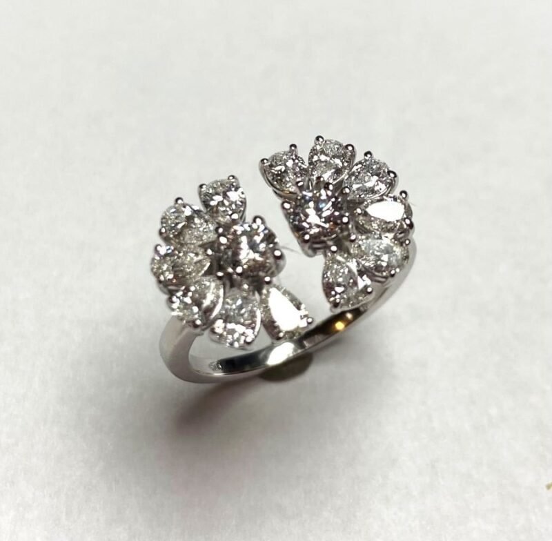 C279FRW - 14K White Gold Fashion Ring