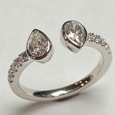 C297FRW - 14K White Gold Fashion Ring