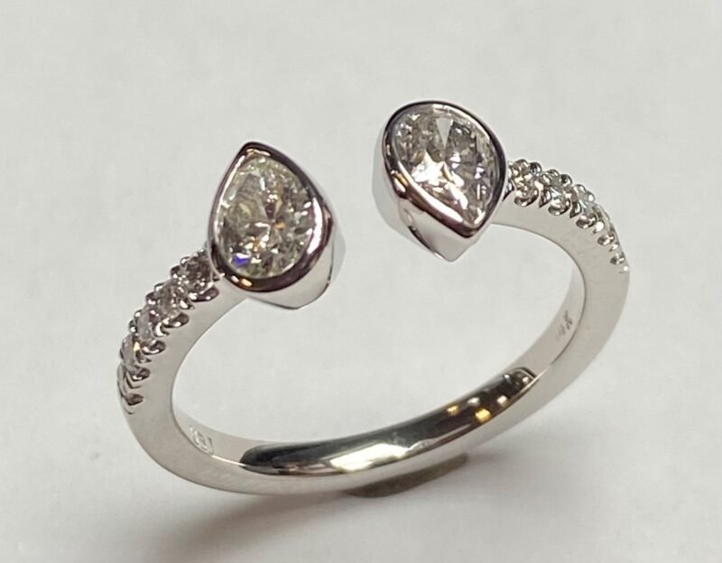 C297FRW - 14K White Gold Fashion Ring