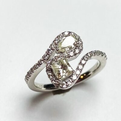 C323FRW - 14K White Gold Fashion Ring