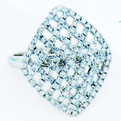 C9RR01473W - 14K White Gold Fashion Ring