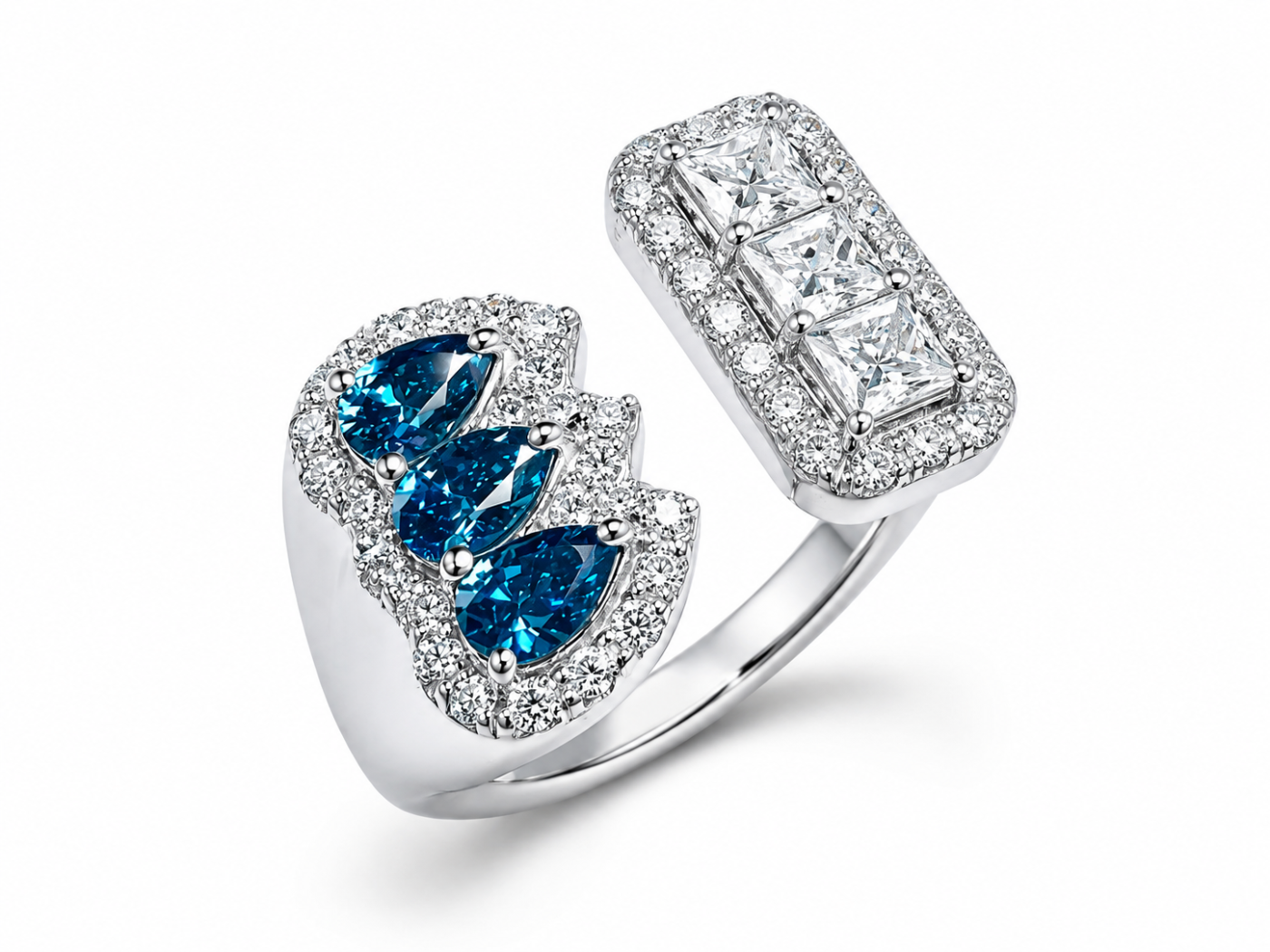 CAD260FWBLU - Fashion Ring