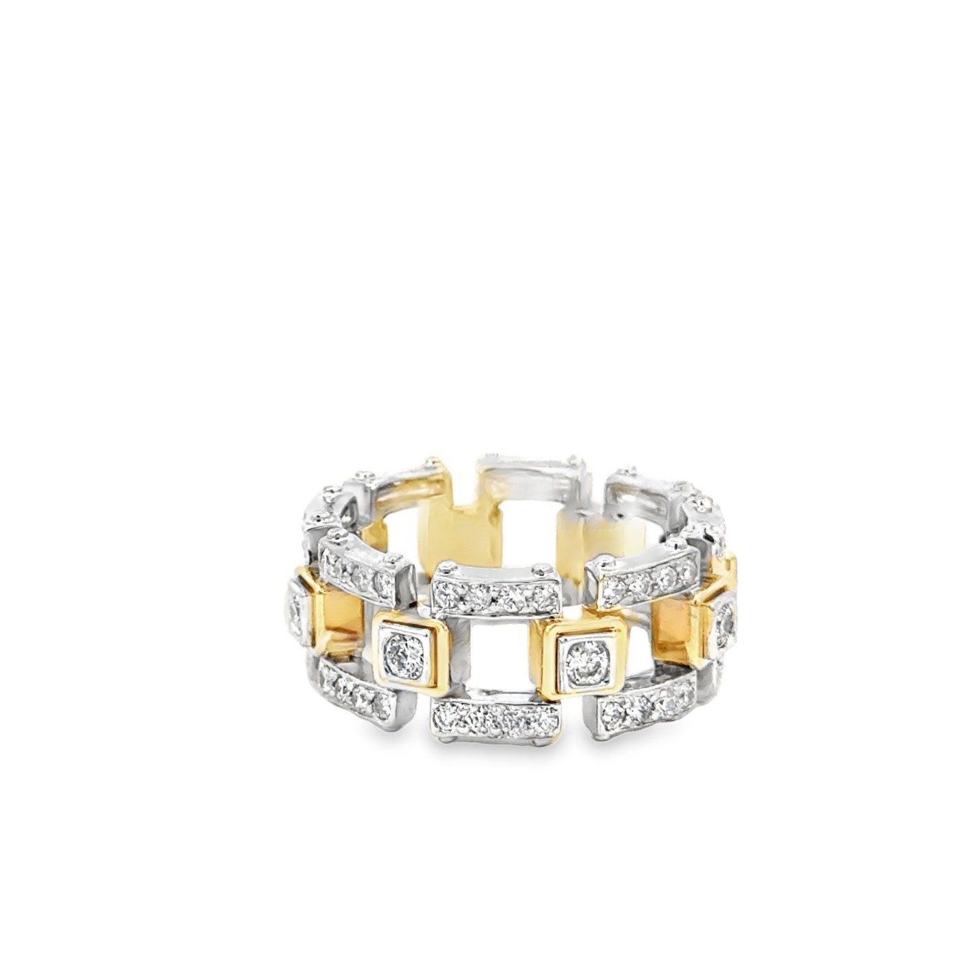 CARTER14K - 14K Two Tones Gold Fashion Ring