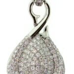 CCH9PR32W - 14K White Gold Pendant