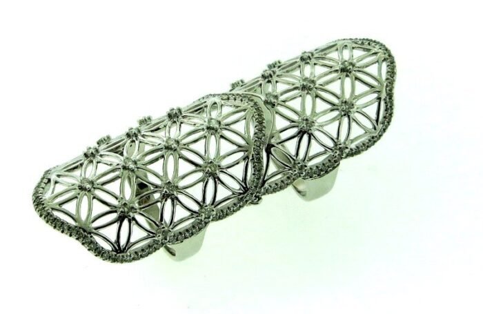 CMT0639RW - 14K White Gold Fashion Ring