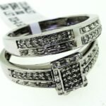 CO10WLST - 10K White Gold Bridal Set Ring