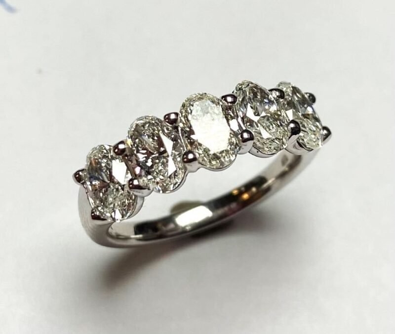 CO14ETW2.00 - 14K White Gold Eternity Band