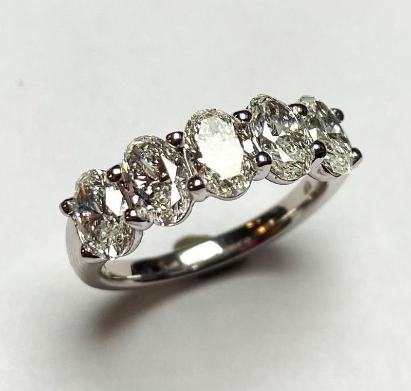 CO14ETW2.00 - 14K White Gold Eternity Band