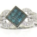 CO14FRW - 14K White Gold Fashion Ring