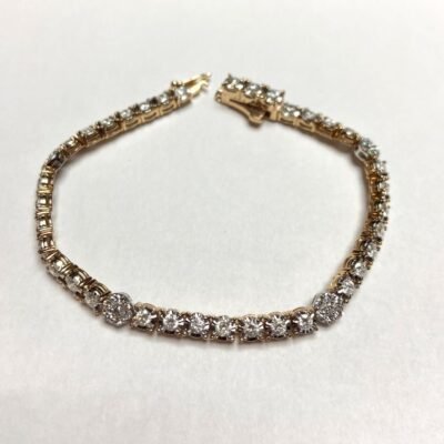 CO14KBRY330 - 14K Yellow Gold Bracelet