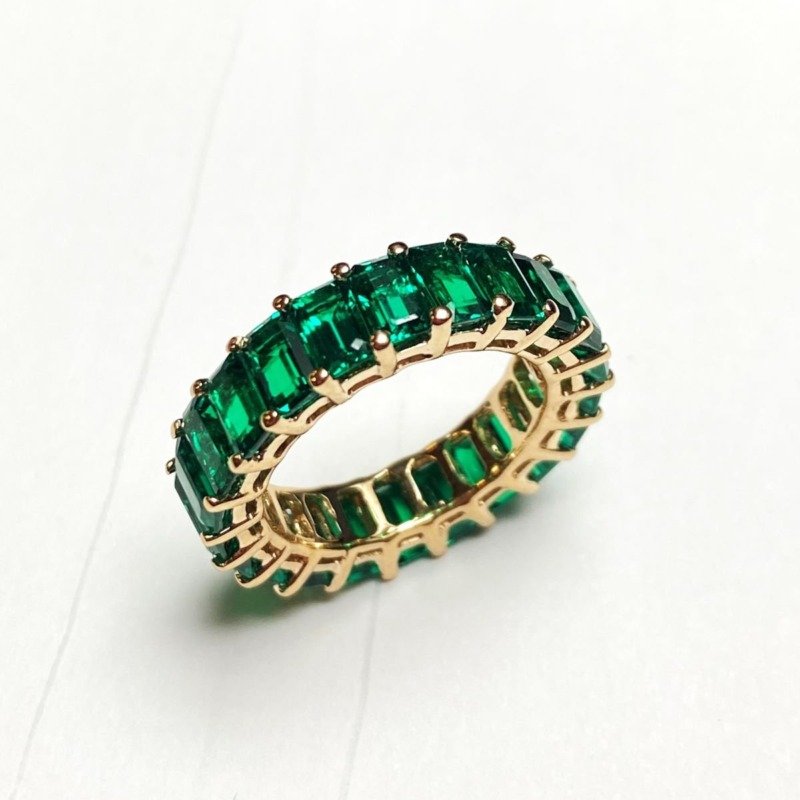 CO14KETYJEM5.86 - 14K Yellow Gold Eternity Band