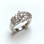 CO14KFR110 - 14K White Gold Fashion Ring