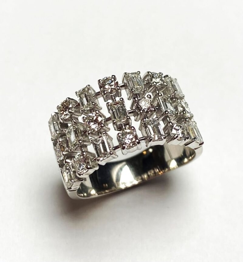 CO14KFRW1.98 - 14K White Gold Fashion Ring