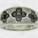 CO14KFRW10 - 14K White Gold Fashion Ring