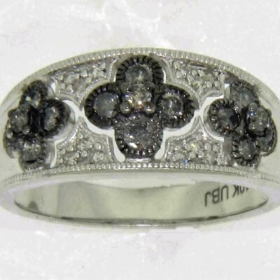 CO14KFRW10 - 14K White Gold Fashion Ring