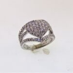 CO14KFRW164 - 14K White Gold Fashion Ring