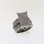 CO14KFRW304 - 14K White Gold Ring