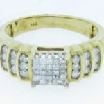 CO14KT055 - 14K Yellow Gold Engagement Ring