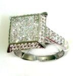 CO14KWFR1212 - 14K White Gold Fashion Ring