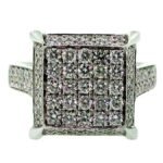 CO14KWFR1213 - 14K White Gold Fashion Ring