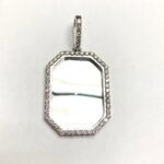 COD44-53X045P10W - 10K White Gold Pendant