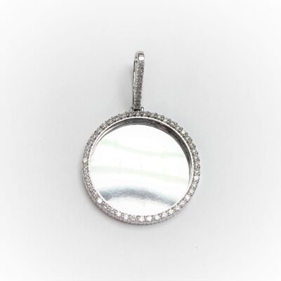 COD8-52X02P10W23 - 10K White Gold Pendant