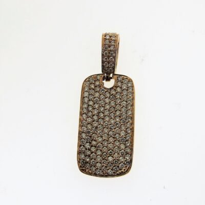 CODOGTAGP - 14K Rose Gold Pendant
