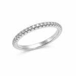 COET42-01W53 - 14K Yellow Gold Eternity Band